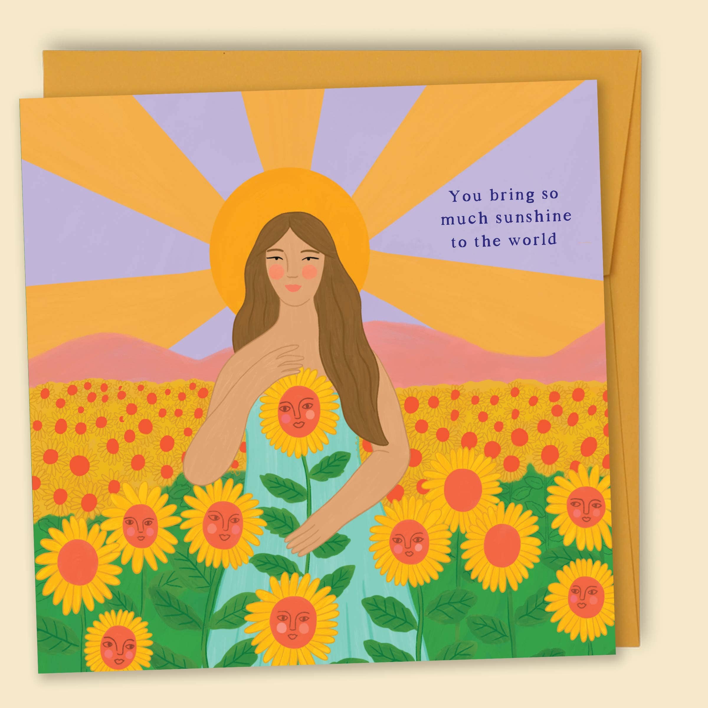 You Bring So Much Sunshine Card - Greeting Card