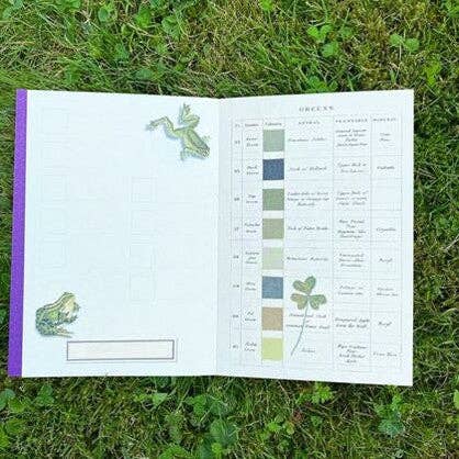 Au jardin - In the garden, Illustrated Journal