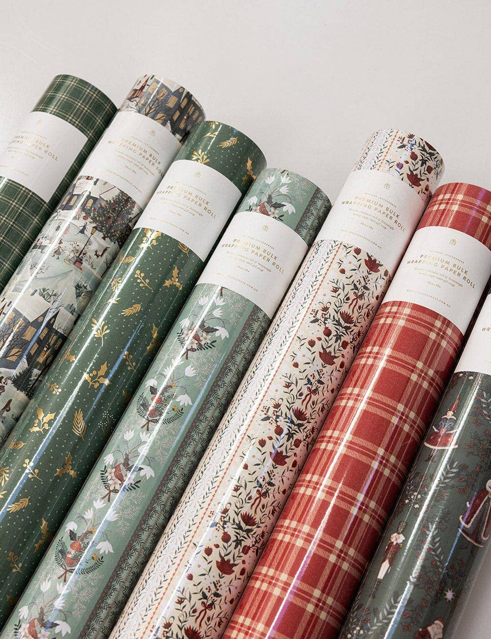 Gift Wrap Roll 30m - Mr & Mrs Claus