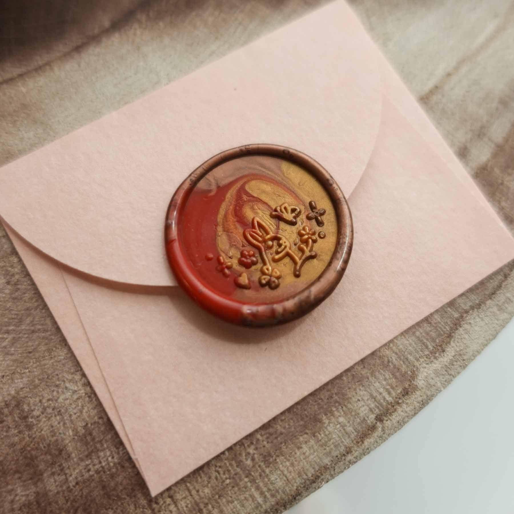 Twinkling Rabbit Wax Seal Stamp