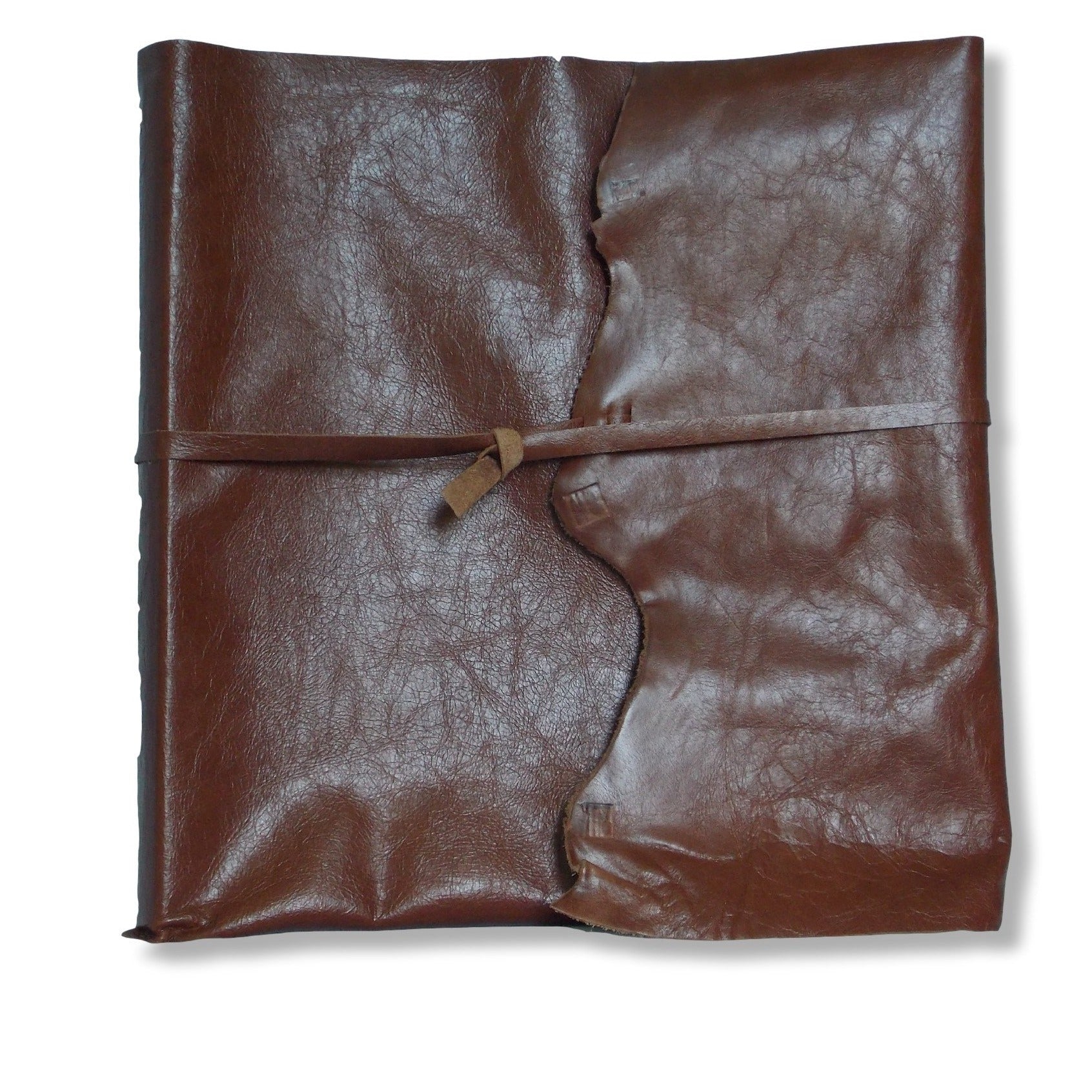 Large Leather Wrap Photo Album