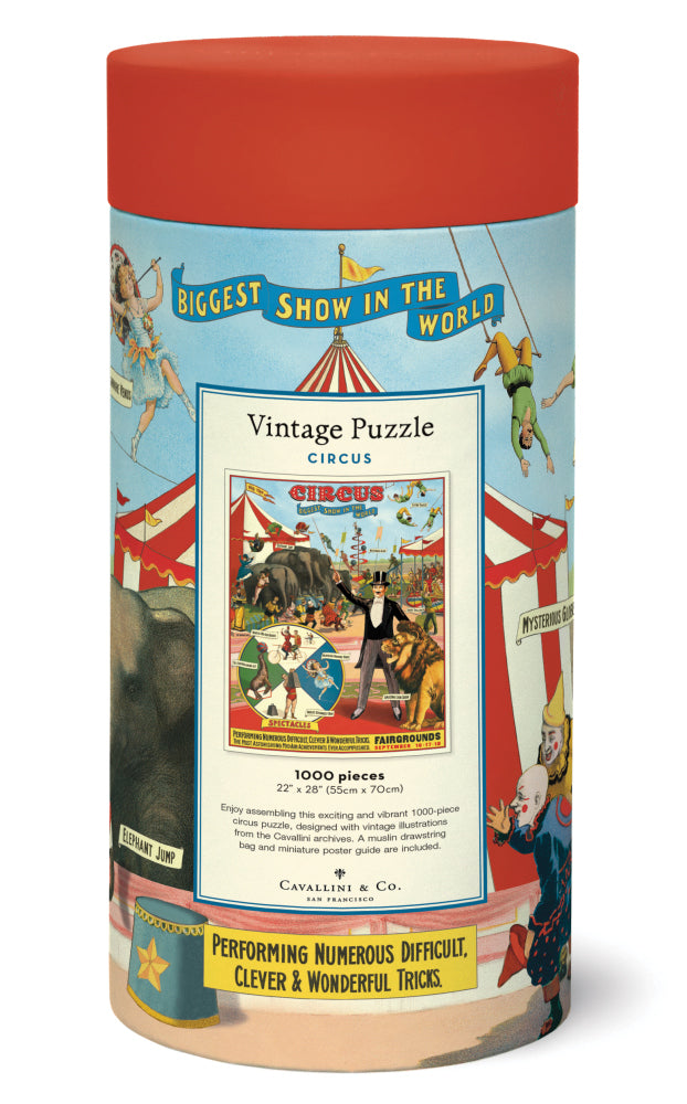 Vintage Puzzle - Circus