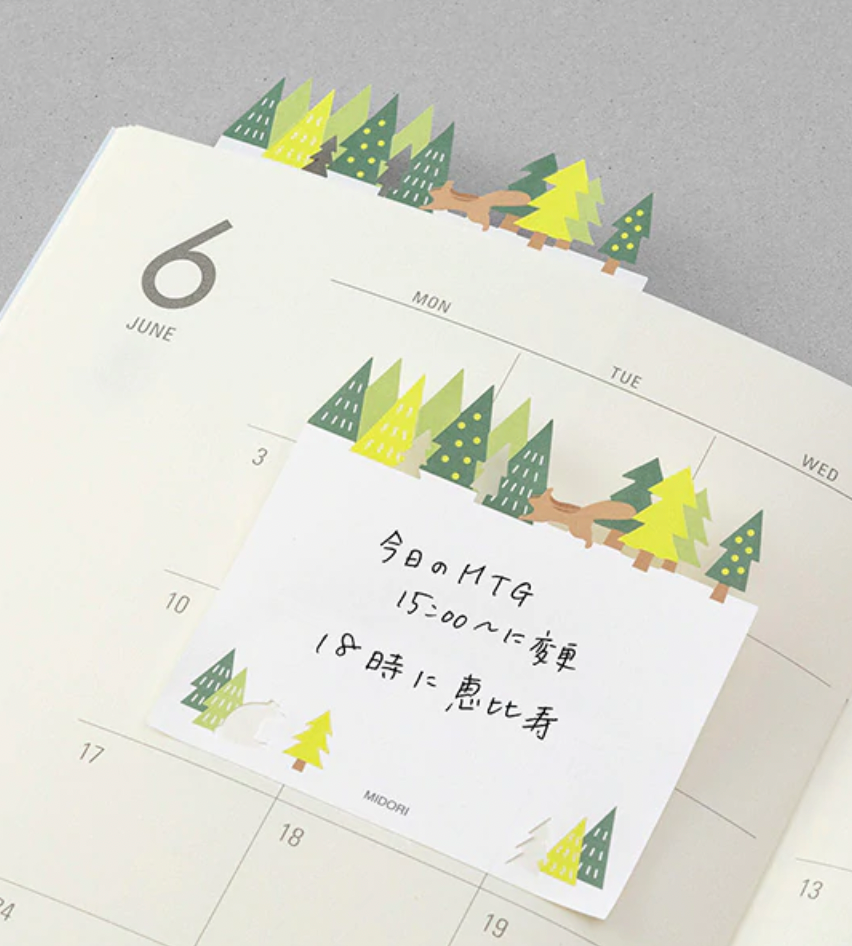 Die-cut Sticky Notes