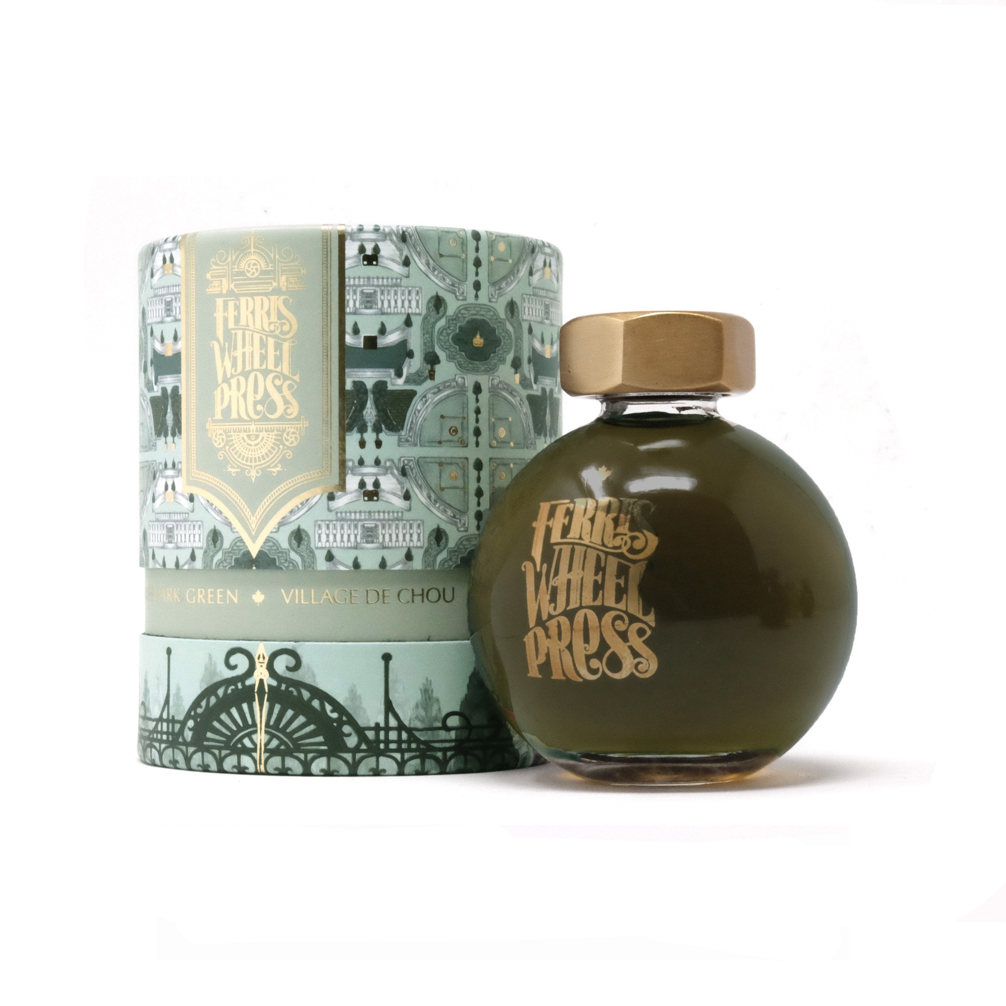 Fountain Pen Ink 85ml - Moss Park Green