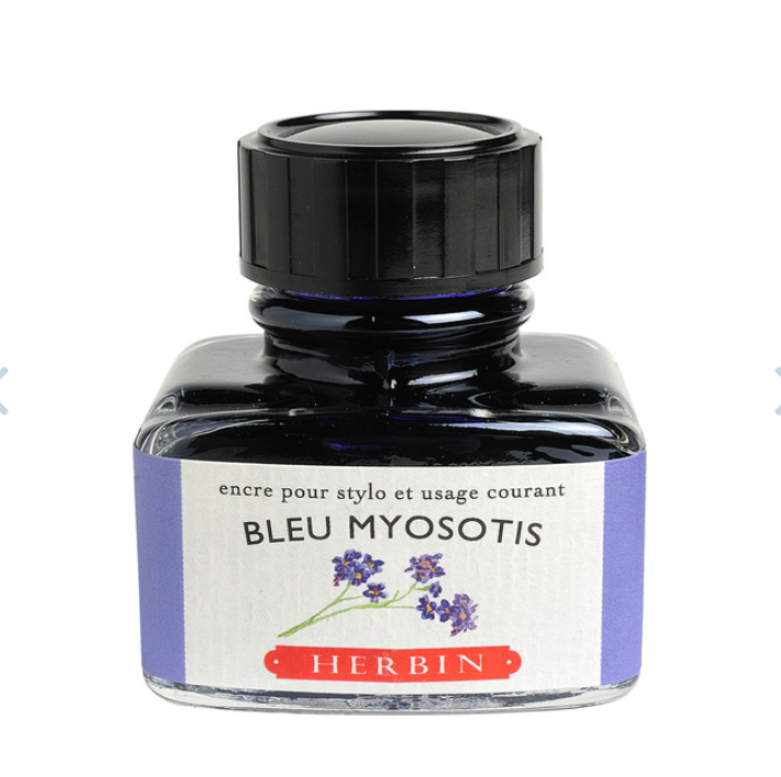 J.Herbin - Fountain Pen Ink - Lavender Blue (Bleu Myosotis) : 30ml
