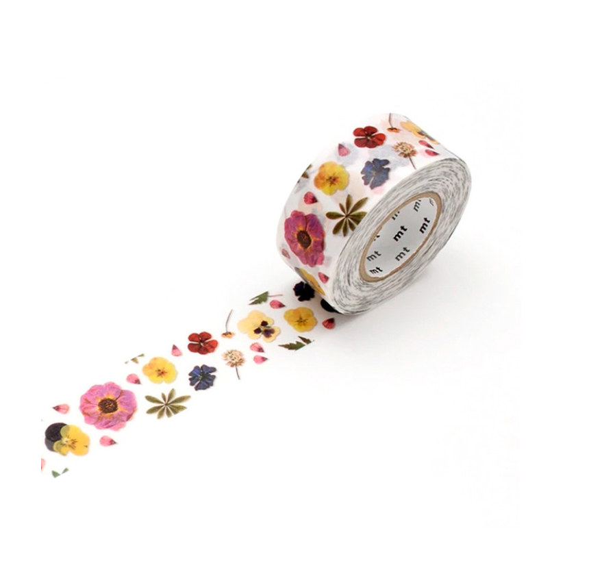 Pressed Flower Washi Tape