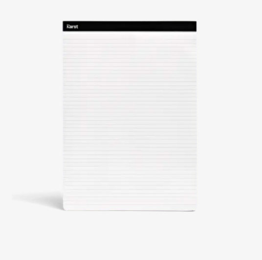 Stone Paper Notepad A4 - Black