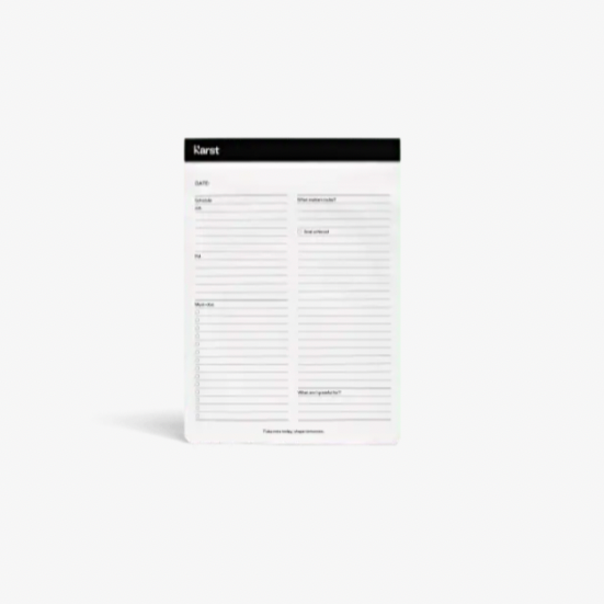 Stone Paper Daily Action Pad