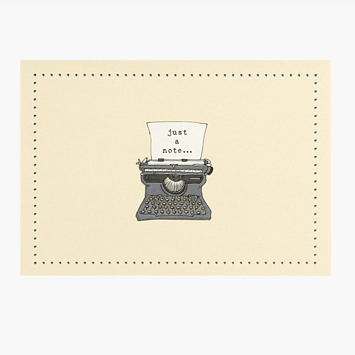 Typewriter Note Cards